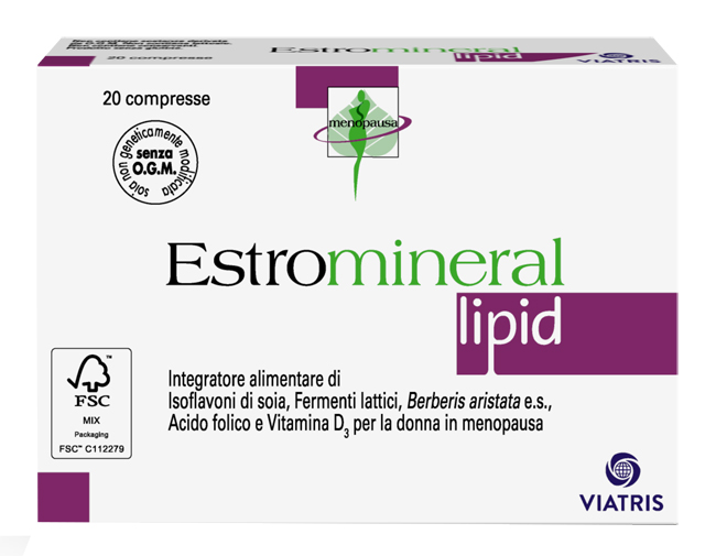 ESTROMINERAL LIPID 20 COMPRESSE - Farmamood