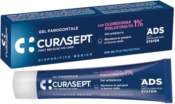 CURASEPT ADS GEL PARODONTALE CLOREXIDINA DIGLUCONATO 1% 30 ML - Farmamood