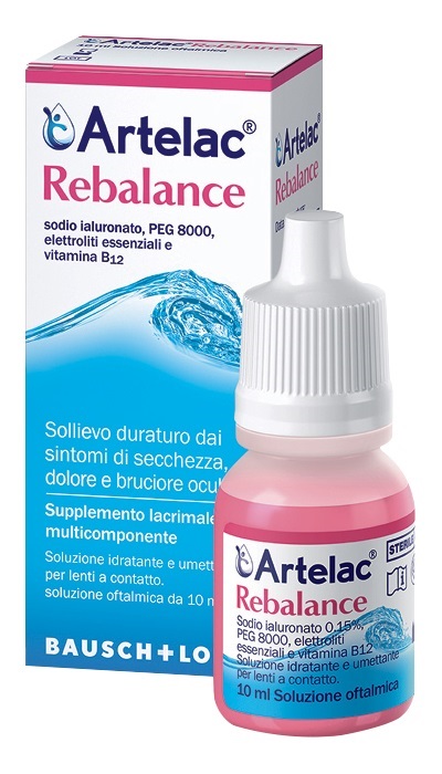 ARTELAC REBALANCE GOCCE OCULARI MULTIDOSE SENZA CONSERVANTI 10 ML - Farmamood
