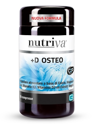 NUTRIVA +D OSTEO 60 COMPRESSE - Farmamood