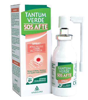 TANTUM VERDE SOS AFTE SPRAY 20 ML - Farmamood