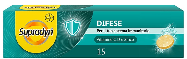 SUPRADYN DIFESE 15 COMPRESSE EFFERVESCENTI - Farmamood