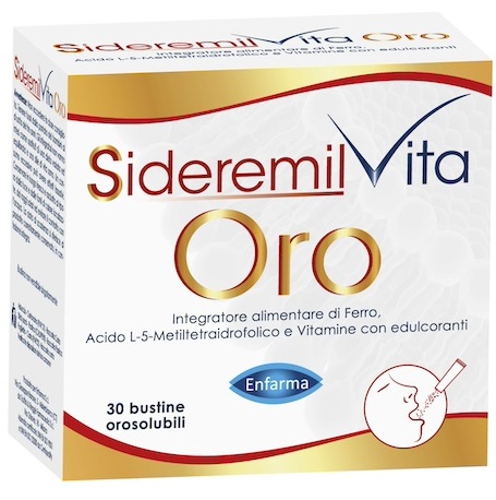 SIDEREMIL VITA ORO 30 BUSTINE - Farmamood