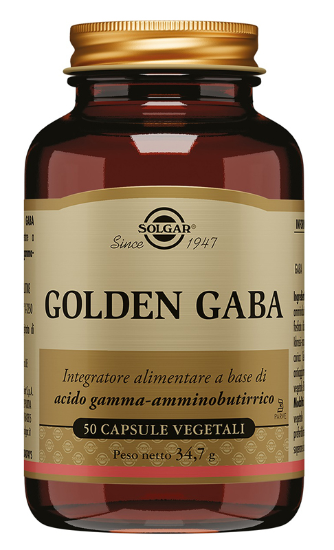 GOLDEN GABA 50 CAPSULE VEGETALI - Farmamood