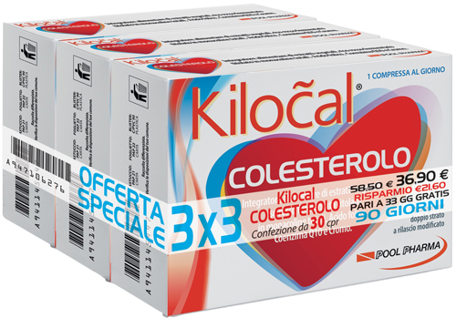 KILOCAL COLESTEROLO 30 COMPRESSE - Farmamood