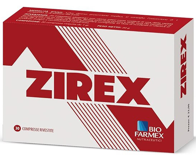 ZIREX 30 COMPRESSE RIVESTITE - Farmamood