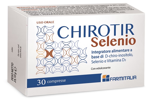 CHIROTIR SELENIO 30 COMPRESSE - Farmamood