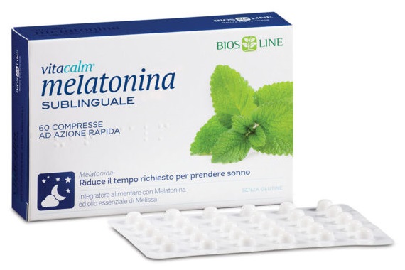 VITACALM MELATONINA 120 COMPRESSE SUBLINGUALI - Farmamood