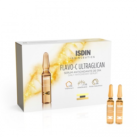 ISDINCEUTICS FLAVO C ULTRAGLICAN 10 FIALE - Farmamood
