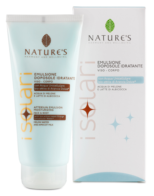 NATURE'S I SOLARI EMULSIONE DOPOSOLE VISO CORPO 400ML EDIZIONE LIMITATA 400 ML - Farmamood