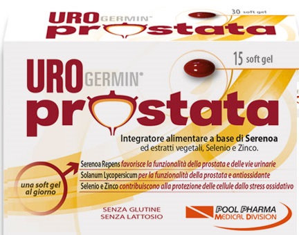 UROGERMIN PROSTATA 15 SOFTGEL - Farmamood