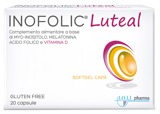 INOFOLIC LUTEAL 20 CAPSULE MOLLI - Farmamood