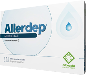 ALLERDEP GOCCE OCULARI 10 FIALE MONODOSE 0,5 ML - Farmamood