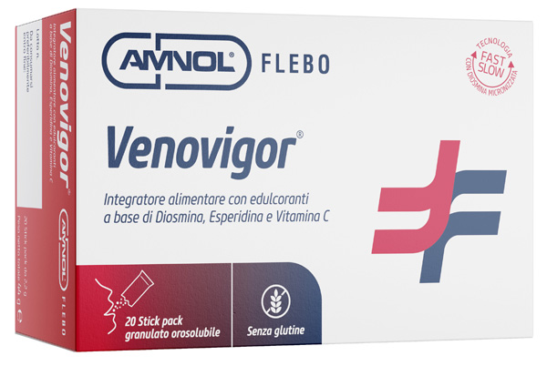 VENOVIGOR 20 STICK PACK GRANULATO OROSOLUBILE - Farmamood