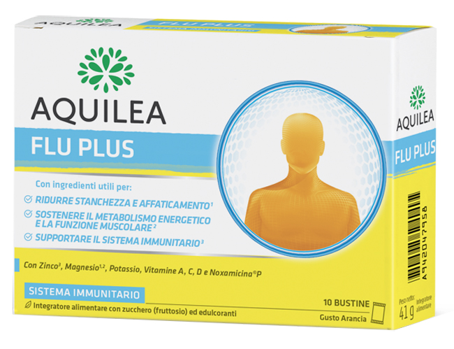 AQUILEA FLU PLUS 10 BUSTINE - Farmamood