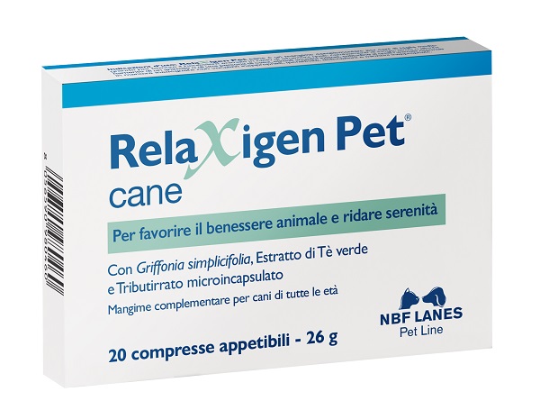 RELAXIGEN PET CANE BLISTER 20 COMPRESSE APPETIBILI - Farmamood