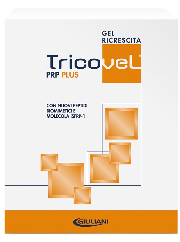 TRICOVEL PRP PLUS GEL RICRESCITA CAPELLI NUOVA FORMULA 2X15 ML - Farmamood