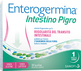 ENTEROGERMINA INTESTINO PIGRO 10 BUSTINE - Farmamood