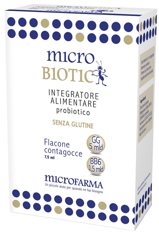 MICROBIOTIC GOCCE 7,5 ML - Farmamood