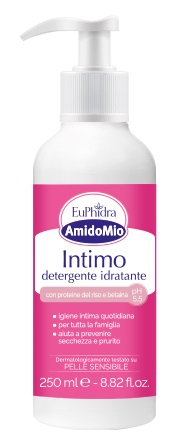 EUPHIDRA AMIDOMIO INTIMO DETERGENTE IDRATANTE 250 ML - Farmamood