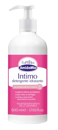 EUPHIDRA AMIDOMIO INTIMO DETERGENTE IDRATANTE 500 ML - Farmamood