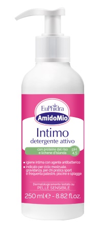 EUPHIDRA AMIDOMIO INTIMO DETERGENTE ATTIVO 250 ML - Farmamood
