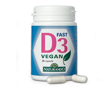 D3 FAST VEGAN 60 CAPSULE - Farmamood