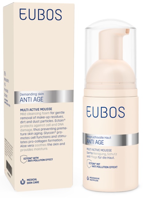 EUBOS ANTI AGE HYALURON MULTI ACTIVE MOUSSE 100 ML - Farmamood