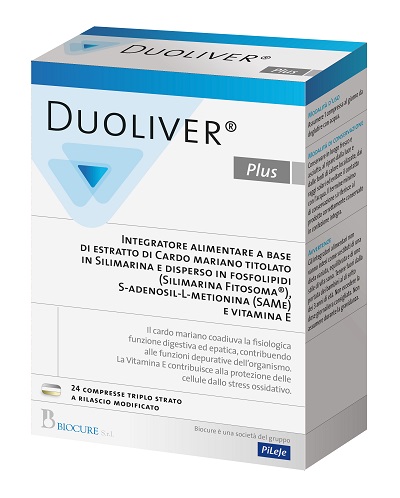 DUOLIVER PLUS 24 COMPRESSE - Farmamood