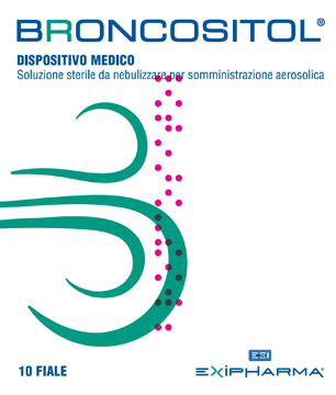 BRONCOSITOL SOLUZIONE STERILE DA NEBULIZZARE PER SOMMINISTRAZIONE AEROSOLICA 10 FIALE 3 ML - Farmamood