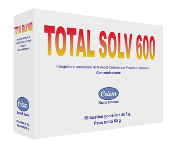 TOTAL SOLV 600 10 BUSTINE GEMELLARI - Farmamood