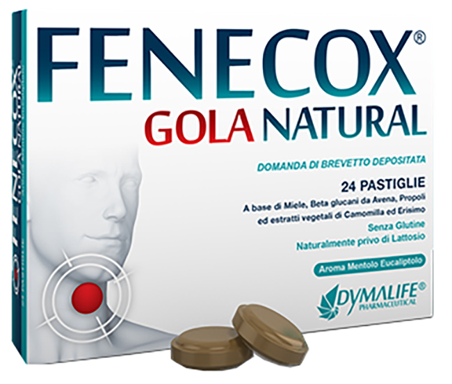 FENECOX GOLA NATURAL MENTOLO EUCALIPTO 36 PASTIGLIE - Farmamood