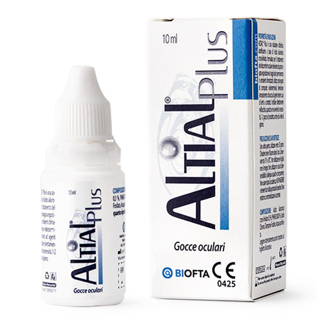 ALTIAL PLUS 10 ML SOLUZIONE OFTALMICA LUBRIFICANTE - Farmamood