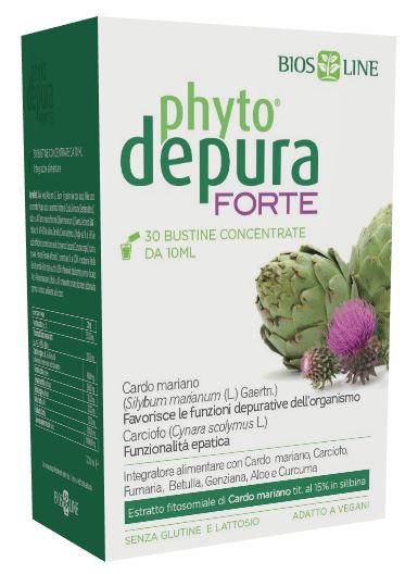 PHYTODEPURA FORTE CONCENTRATO 30 BUSTINE DA 10 ML - Farmamood