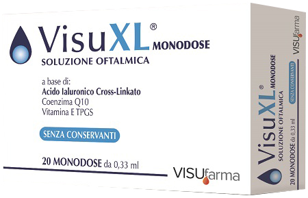 VISUXL MONODOSE SOLUZIONE OFTALMICA 20 PEZZI 0,33 ML - Farmamood