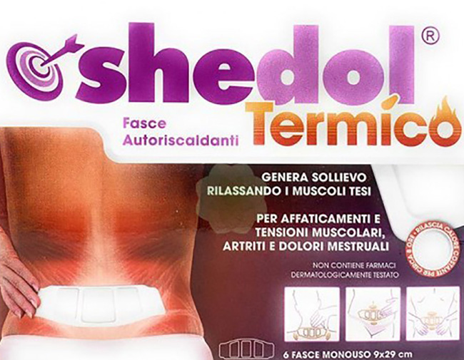 CEROTTO AUTORISCALDANTE SHEDOL TERMICO 6 PEZZI - Farmamood