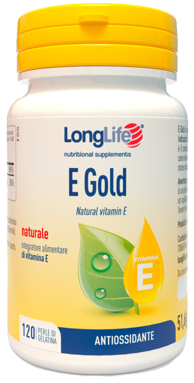 LONGLIFE E GOLD 90UI 120 PERLE - Farmamood