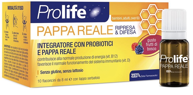 PROLIFE PAPPA REALE 10 FLACONI DA 8 ML - Farmamood