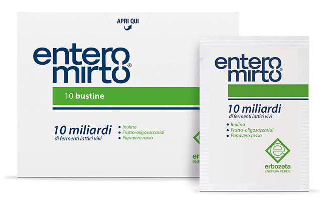 ENTERO MIRTO 10 BUSTINE - Farmamood