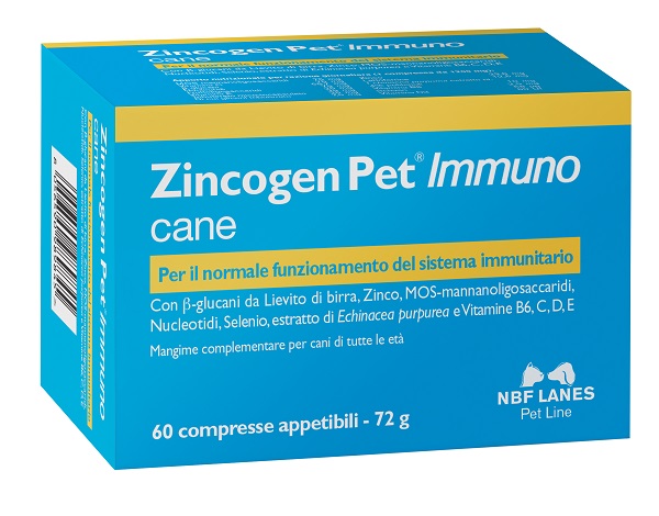 ZINCOGEN PET IMMUNO 60 COMPRESSE - Farmamood