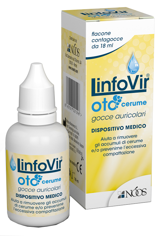 LINFOVIR OTO CERUME GOCCE AURICOLARI 20 ML - Farmamood