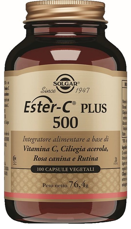 ESTER C PLUS 500 100 CAPSULE - Farmamood