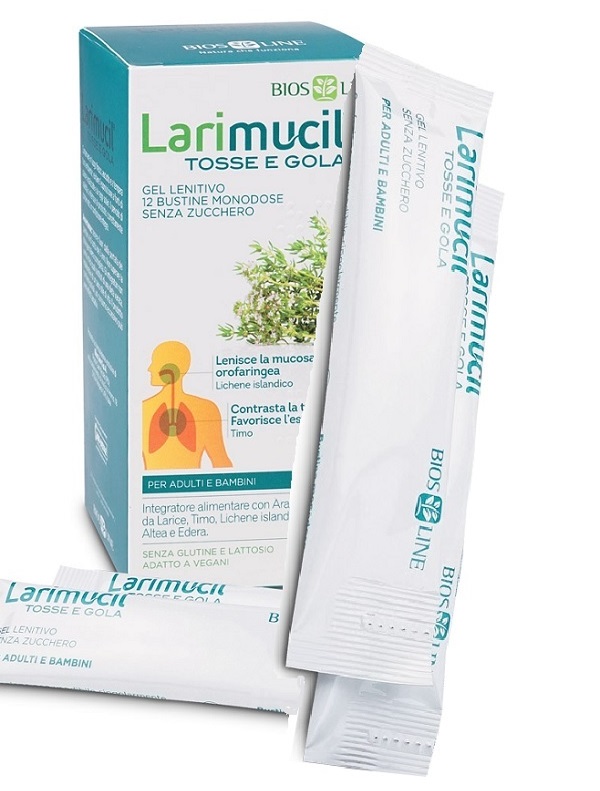 LARIMUCIL TOSSE GOLA 12 BUSTINE 10 ML - Farmamood
