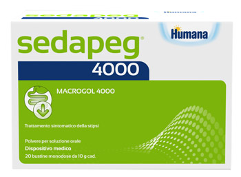 SEDAPEG 4000 20 BUSTINE MONODOSE X 10G HUMANA - Farmamood