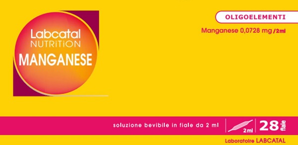 LABCATAL NUTRITION MANGANESE 28 FIALE 2 ML - Farmamood