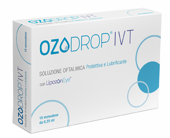 OZODROP IVT SOLUZIONE OFTALMICA BASE DI OLIO OZONIZZATO IN FOSFOLIPIDI 15 FLACONCINI MONODOSE DA 0,35 ML - Farmamood