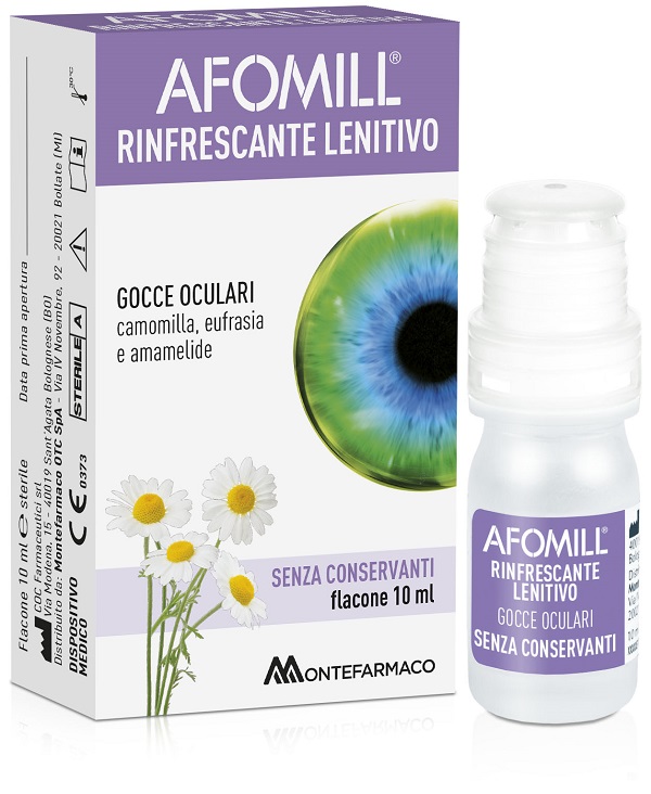 AFOMILL RINFRESCANTE SENZA CONSERVANTI 10 ML - Farmamood