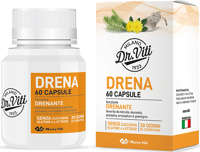 DRENA FORTE 60 CAPSULE - Farmamood