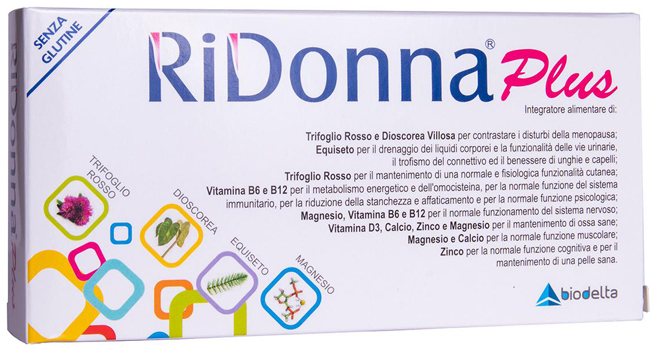 RIDONNA PLUS 30 COMPRESSE - Farmamood