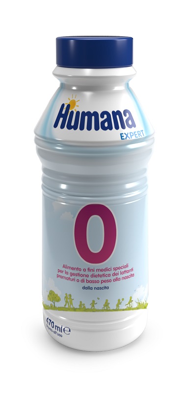HUMANA 0 EXPERT 470 ML BOTTIGLIA - Farmamood